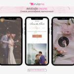 Invitații de nuntă online create pe platforma InviteMe