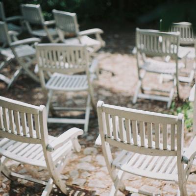 Chairs outside